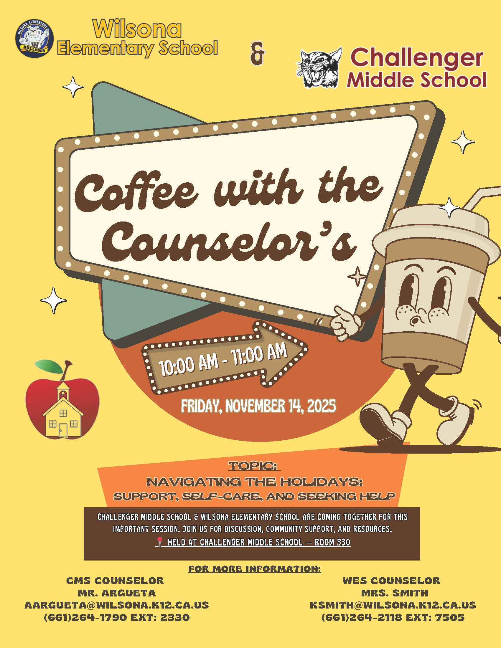 Coffee themed background